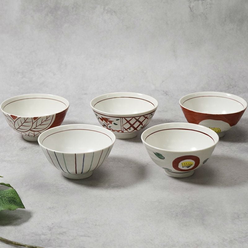 お茶碗 11.3cm 手描き