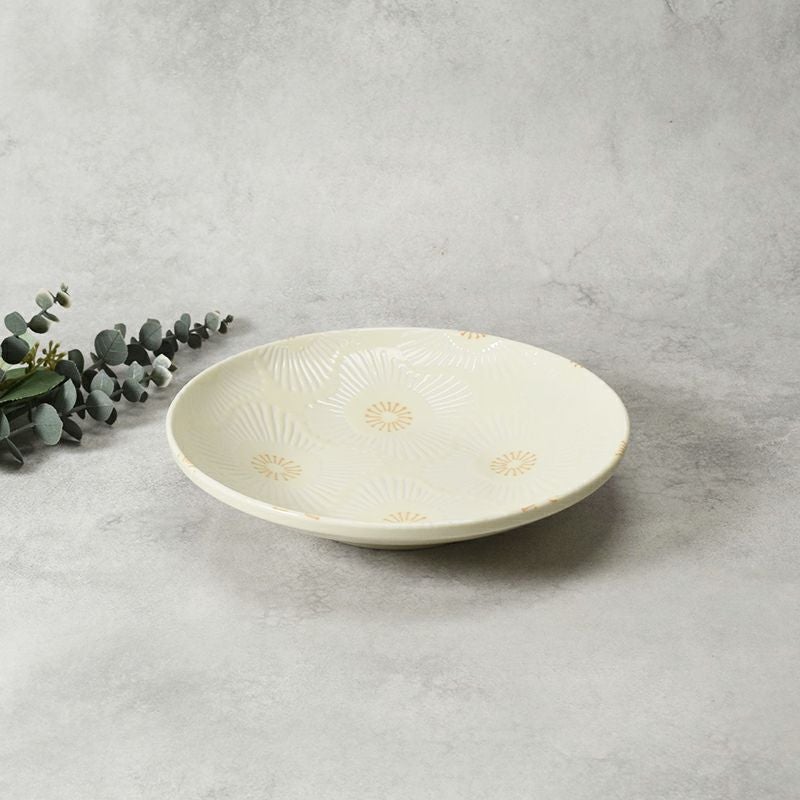 パスタ・カレー皿 21.5cm 深皿 ピュアハート