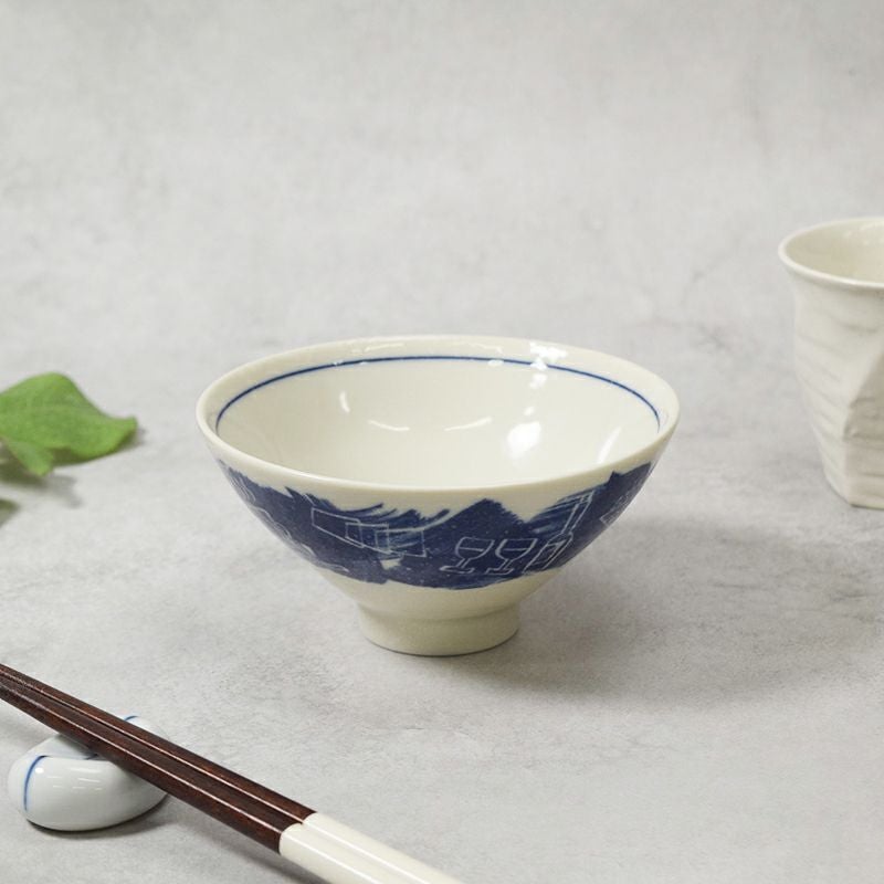 お茶碗 13cm うつわちらし