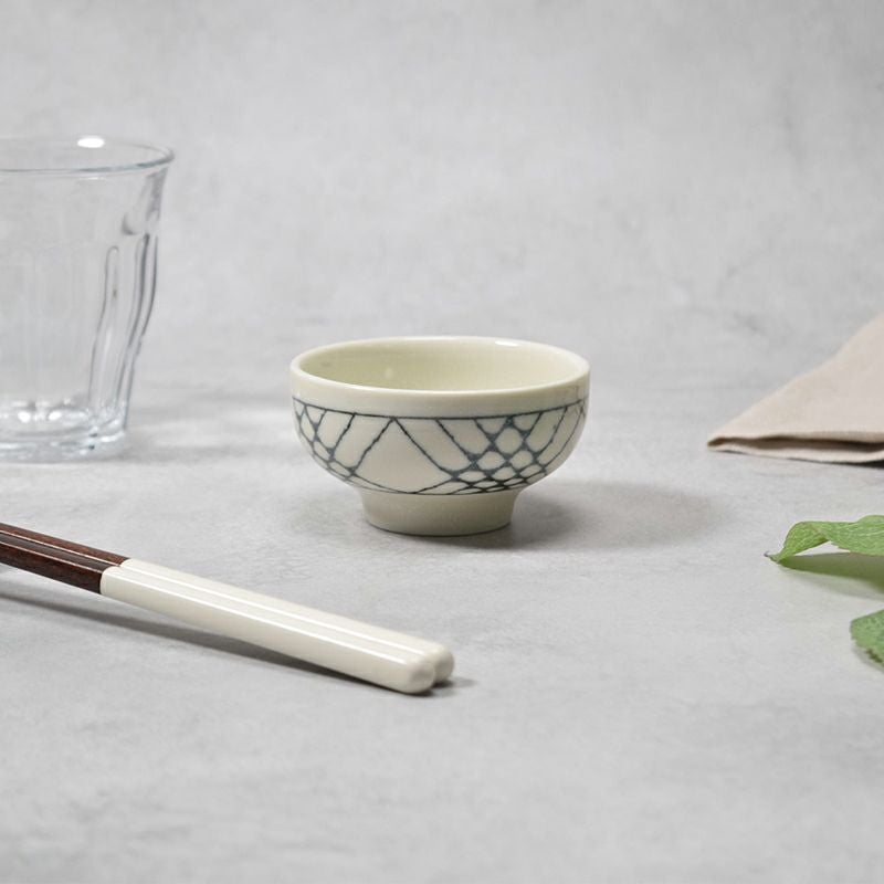 豆鉢 8cm ブラックスクエア