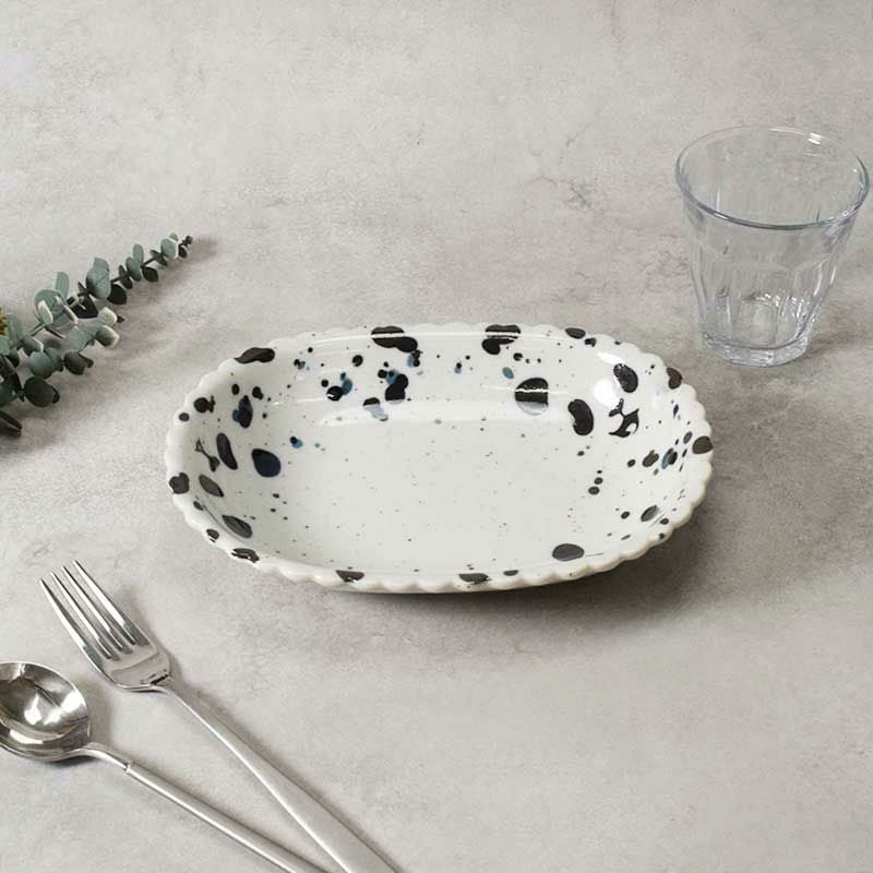 楕円鉢 23cm かくれんぼ ジョイフルミンミン