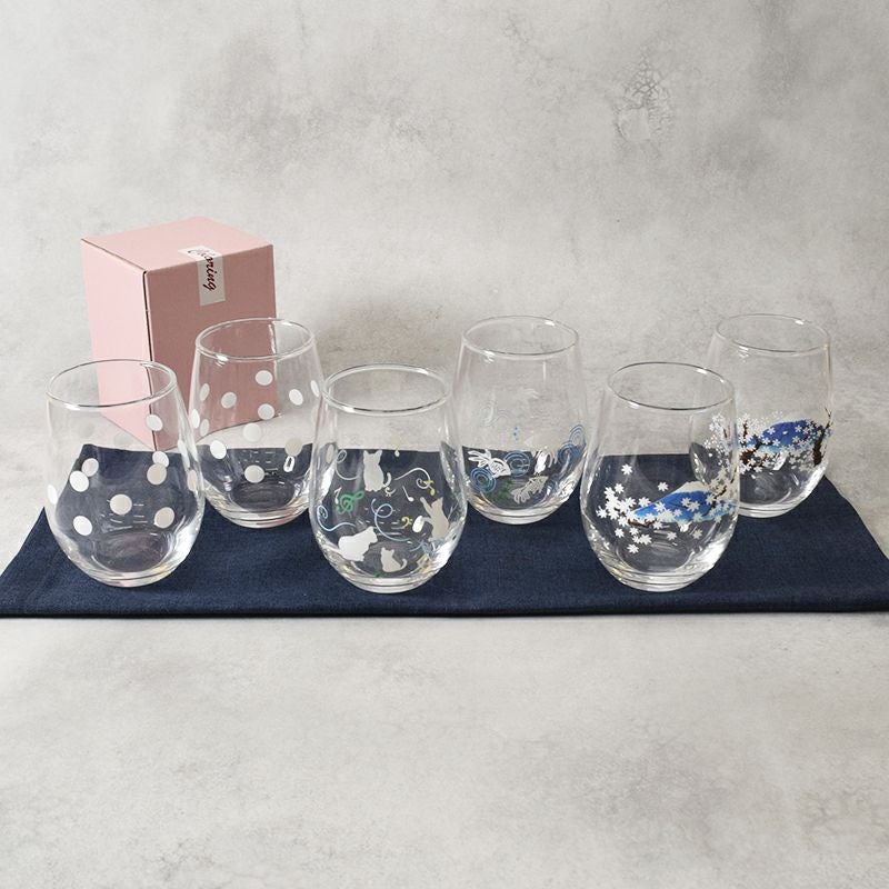 グラス 320cc 冷やすと色が変わる 箱入り