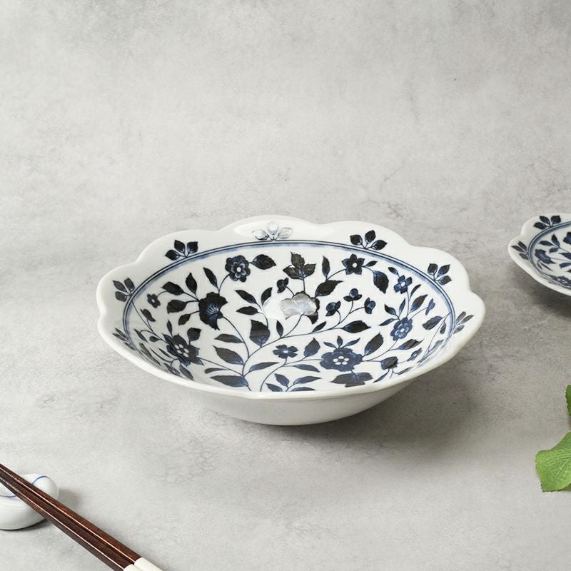 浅鉢 16.8cm 花型 洛悠花 らくゆうか