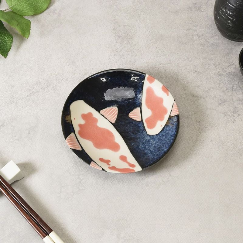 取り皿 14cm 錦鯉 Nishiki Goi 40 plate