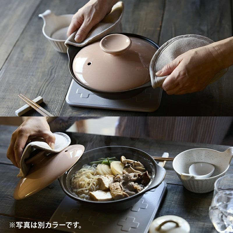 軽やかに扱える浅型の和鍋