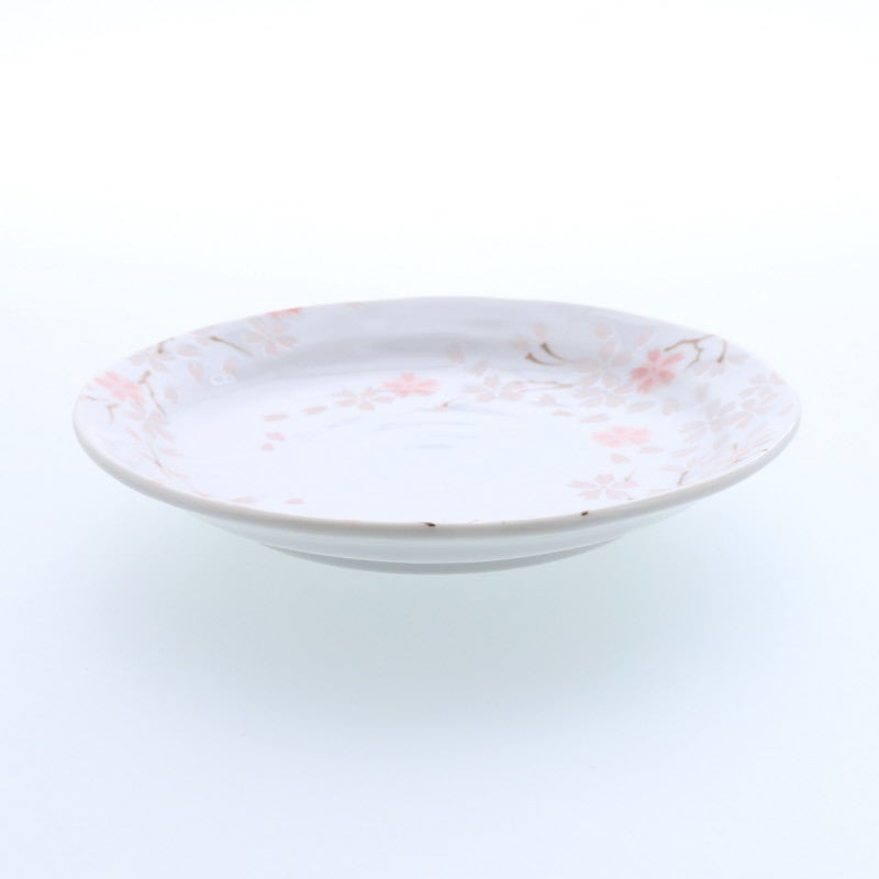 やさしい絵付けの上品な和風プレート。