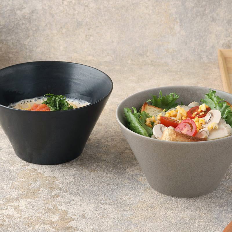 シンプルで洗練されたカフェ風ボウルの3点セット