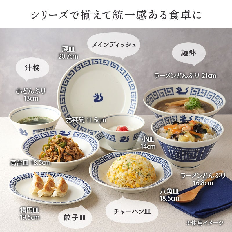 冷やし中華や大盛りチャーハンにぴったりな深皿！雰囲気のある中華皿